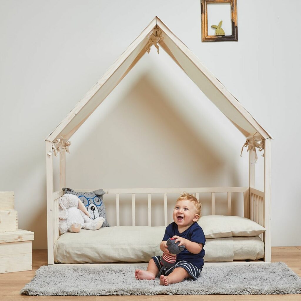 Housebed by ettomio ecofriendly kids wooden bed afilii