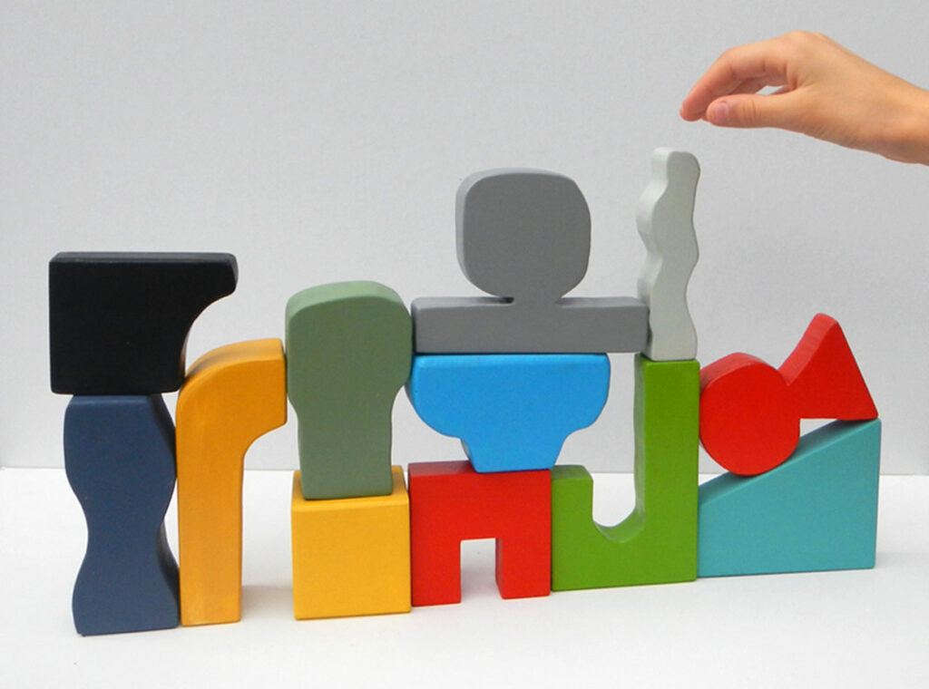 Group Group by Nathan Paul Rice: wooden building blocks | afilii