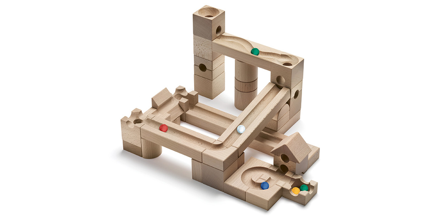 Cuboro wooden marble runs from Switzerland discover now