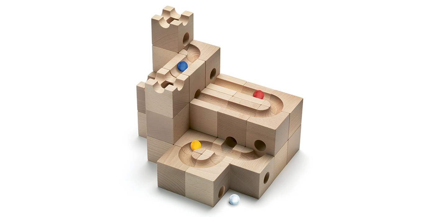 Cuboro wooden marble runs from Switzerland discover now
