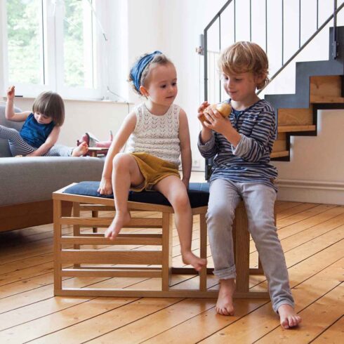 ZAUNKÖNIG 3-in-1 learning tower: high chair, learning tower and play furniture (9M+) - Image 5
