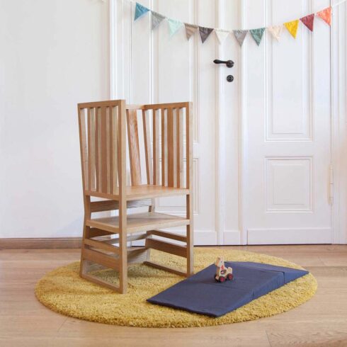 ZAUNKÖNIG 3-in-1 learning tower: high chair, learning tower and play furniture (9M+) - Image 8