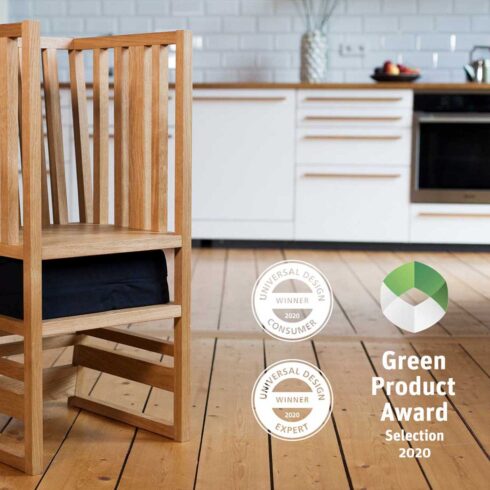 ZAUNKÖNIG 3-in-1 learning tower: high chair, learning tower and play furniture (9M+) - Image 9