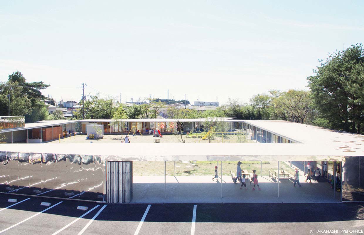 educational-architecture-kindergarten-architecture-Ippei-Takahashi-Shichigahama-Japan