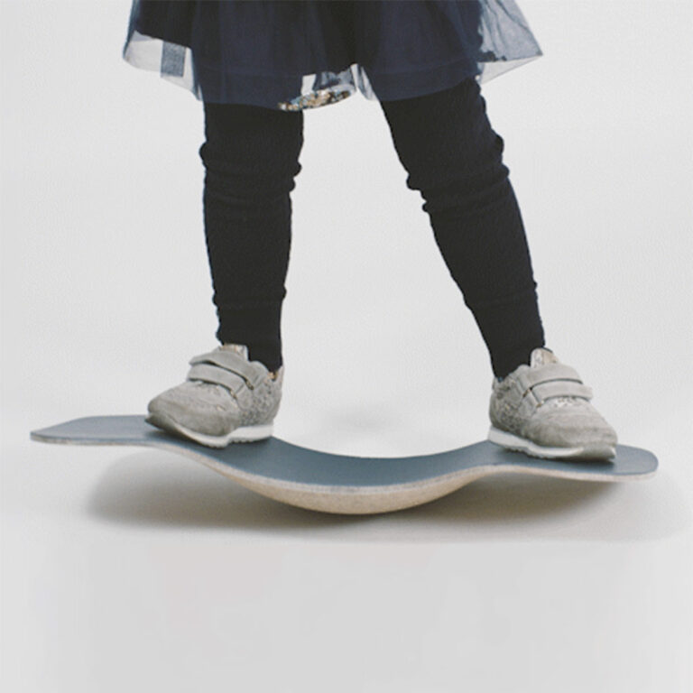 Produktbild von Balancierbrett, Wackelbrett - Gebogenes Wackelbrett Für Kinder - Wackelscheibe, Balance-Board-Trainer Für Das Gleichgewichtstraining Für Kinder, Kleinkinder, Jugendliche Und Erwachsene