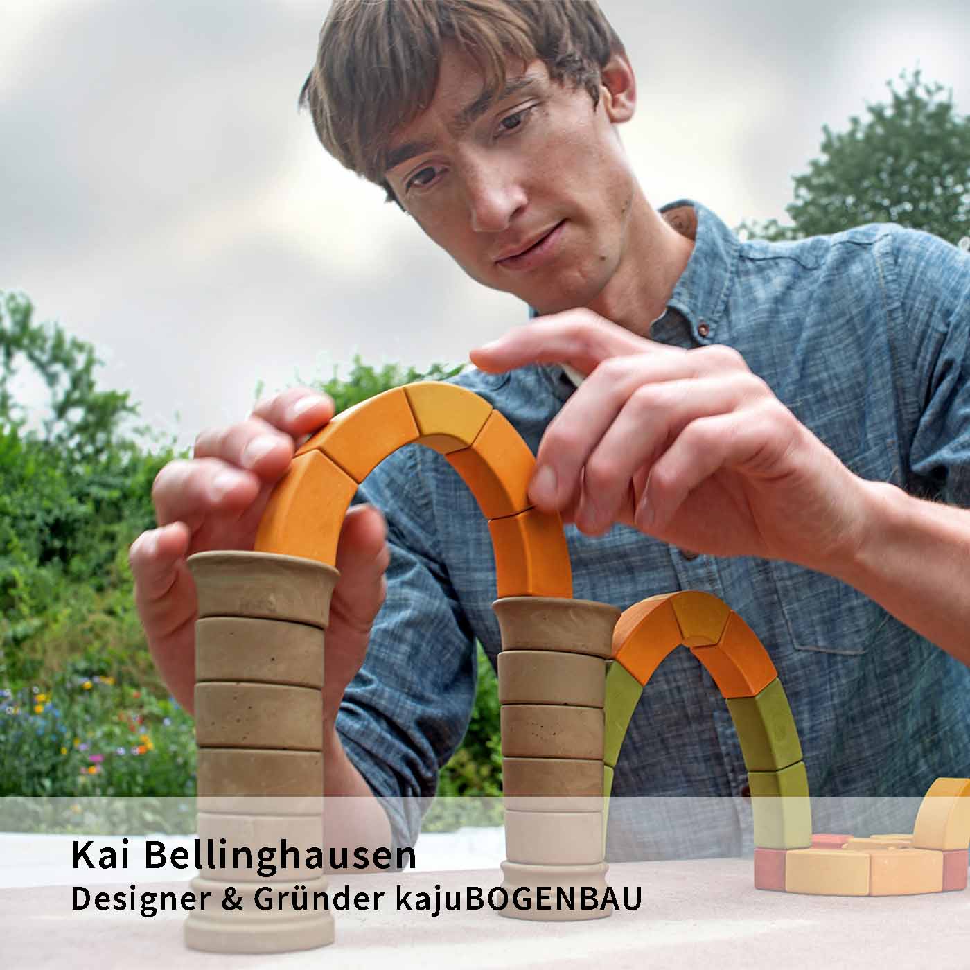 kajuBOGENBAU: Spielbausteine aus Naturgips (3 – 99 Jahre) – Bild 10