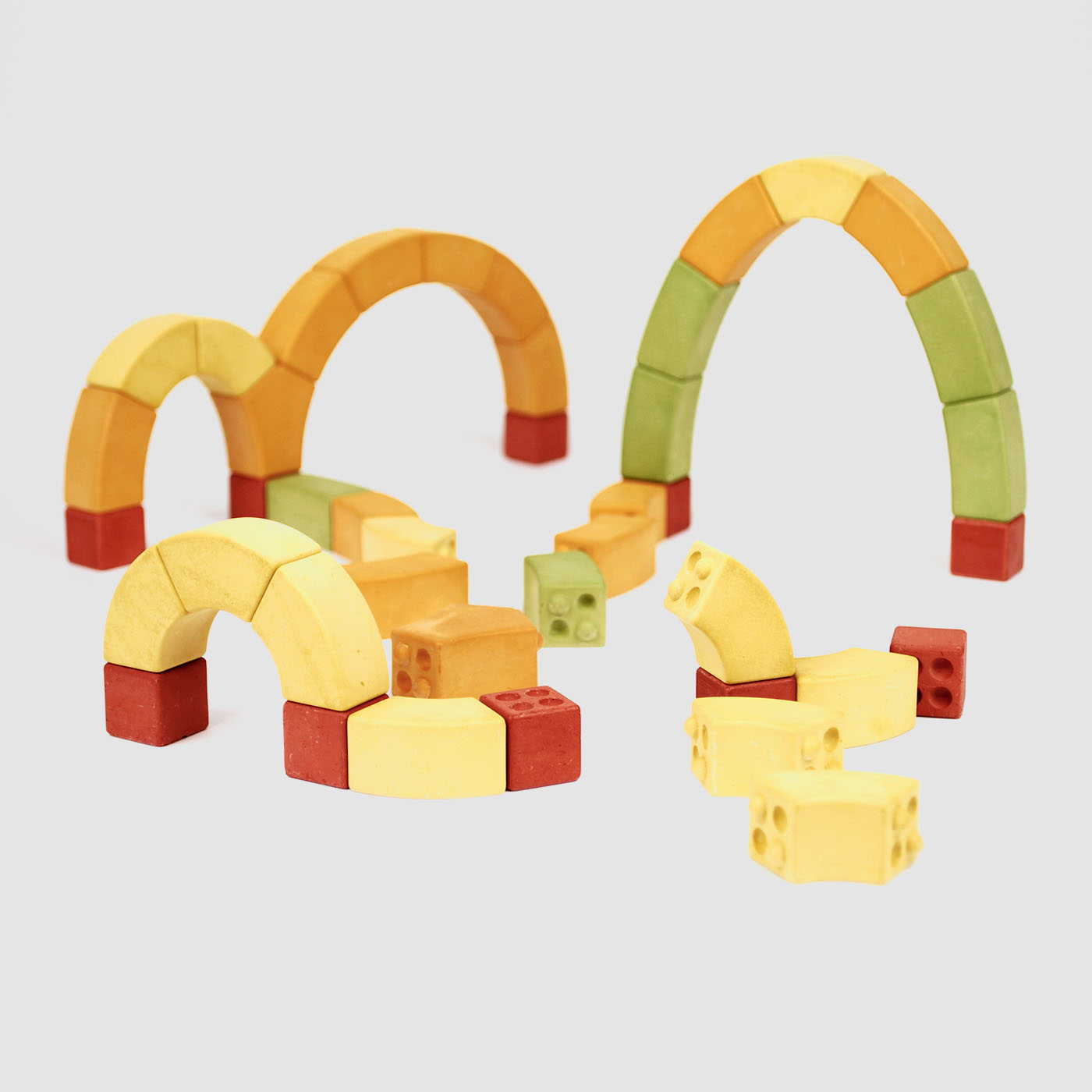 kajuBOGENBAU: Spielbausteine aus Naturgips (3 – 99 Jahre) – Bild 6