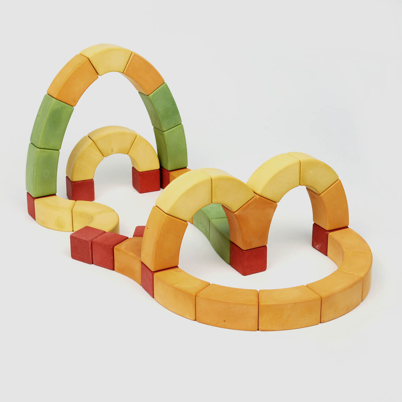 kajuBOGENBAU: Spielbausteine aus Naturgips (3 – 99 Jahre) – Bild 8